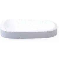 Puro Stone Soap Dish - White