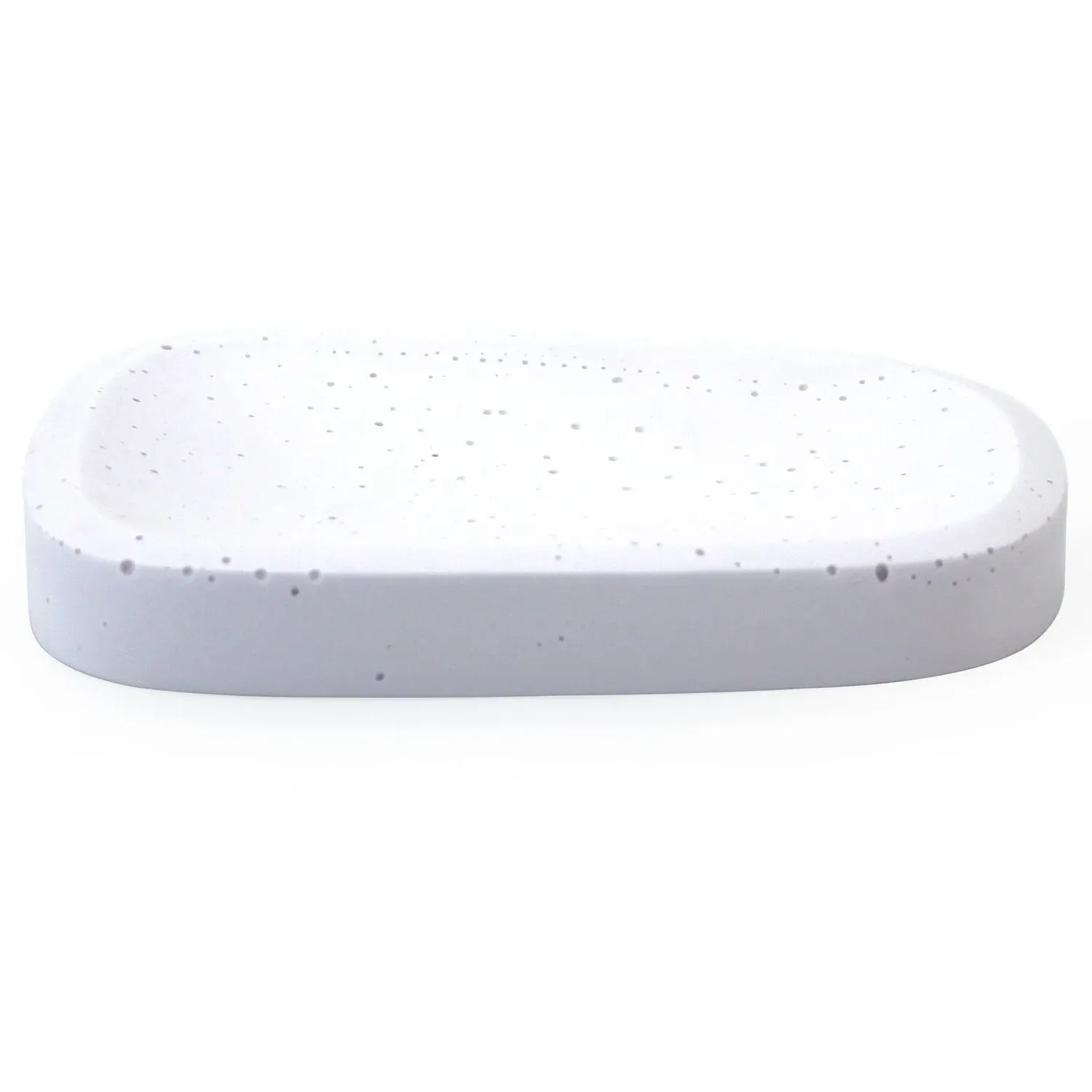 Puro Stone Soap Dish - White image