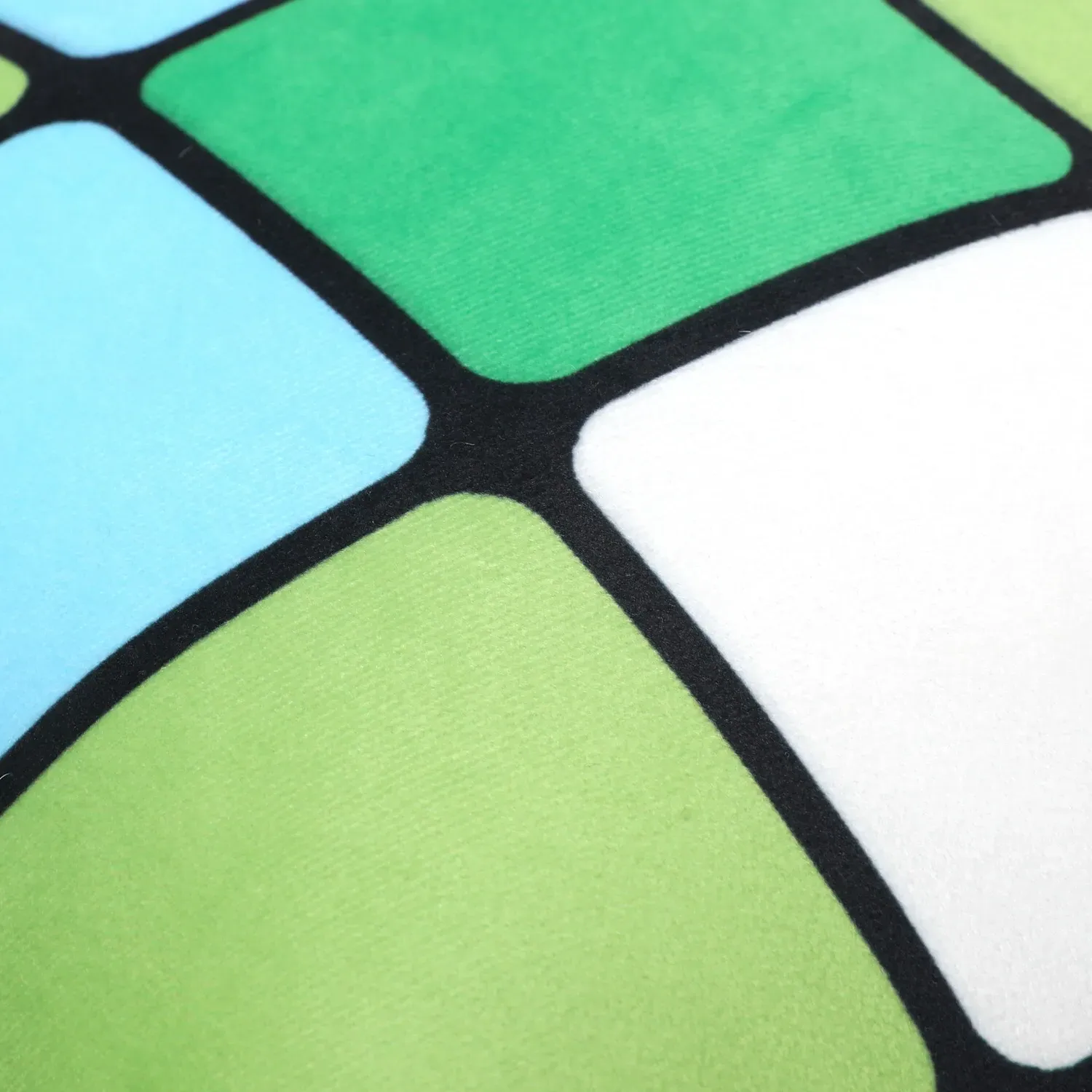 Puzzle Cube Shaped Cushion - Multicolour