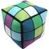 Puzzle Cube Shaped Cushion - Multicolour