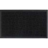 PVC Backed Scraper Mat - Black