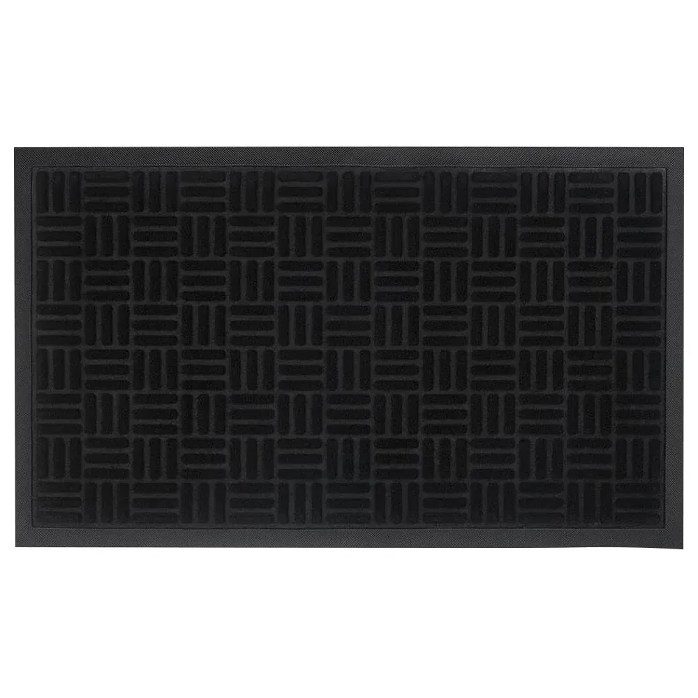 PVC Backed Scraper Mat - Black