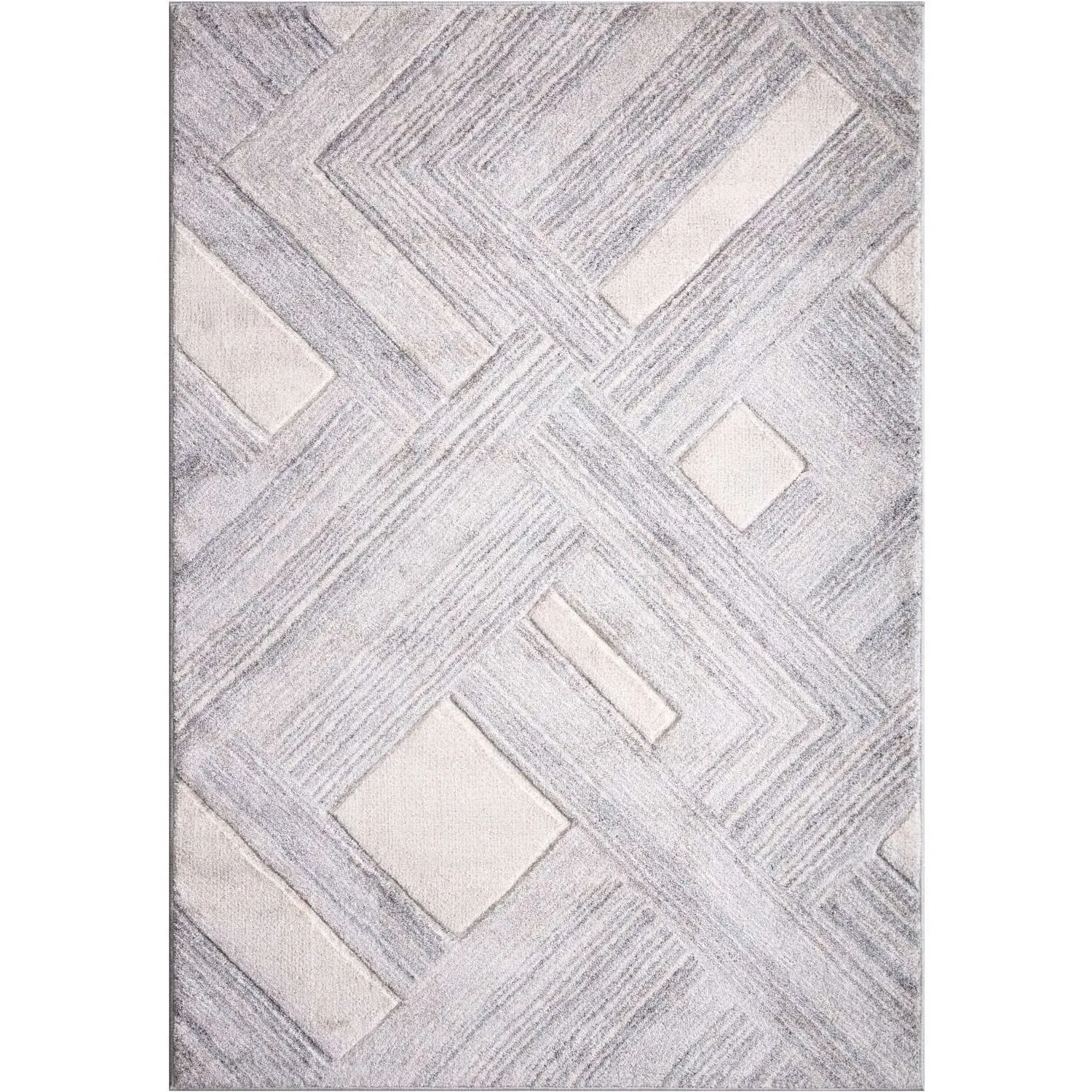 Pyzm 120cm Rug - Light Grey image