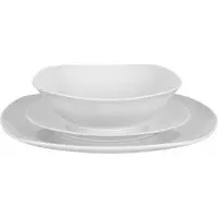 Quadra 12 Piece Dinner Set - White