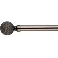 Quartz 170cm Extendable Curtain Pole - Graphite