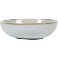 Quartz Reactive Glaze Cereal Bowl - White
