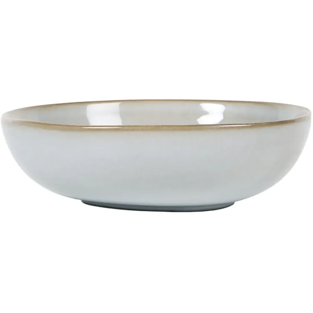 Quartz Reactive Glaze Cereal Bowl - White image