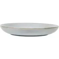 Quartz Reactive Glaze Serving Bowl - White