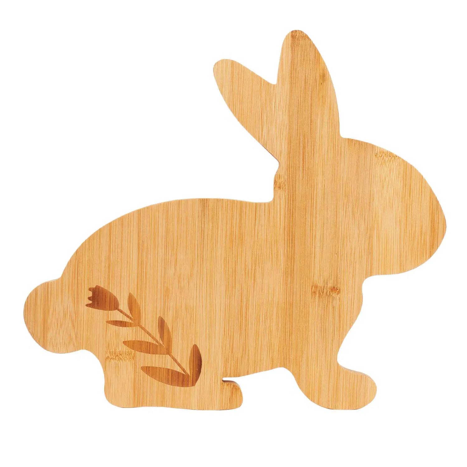 Rabbit Chopping Board - Brown image