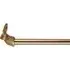 Rabbit Extendable Curtain Pole - Brass