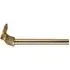 Rabbit Extendable Curtain Pole - Brass