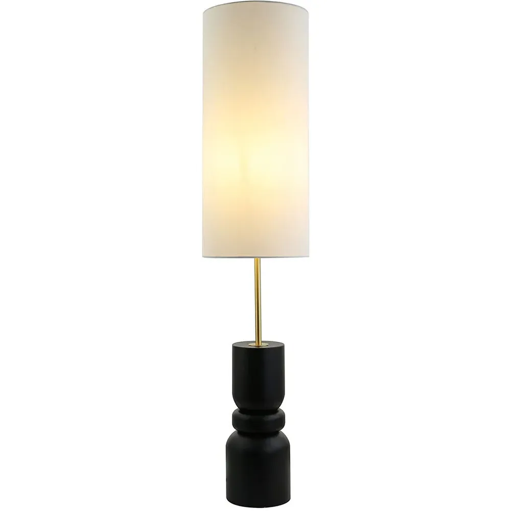 Ramona Floor Lamp - Black, Gold