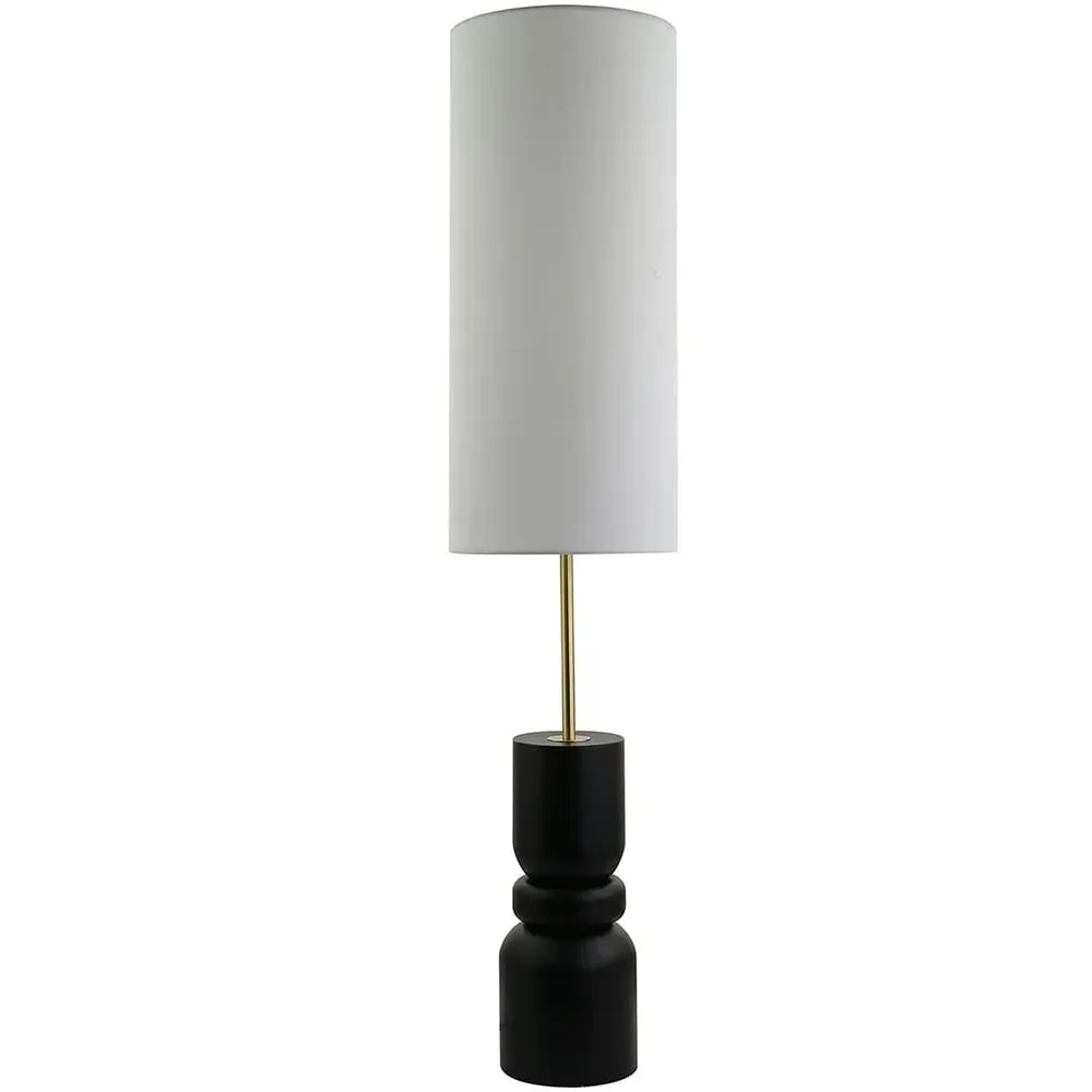 Ramona Floor Lamp - Black, Gold image