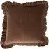 Raphael Ruffle Cushion - Cabernet
