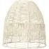 Rattan Effect Pendant Shade - Cream