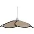 Raylee Pendant Light - Natural, Black