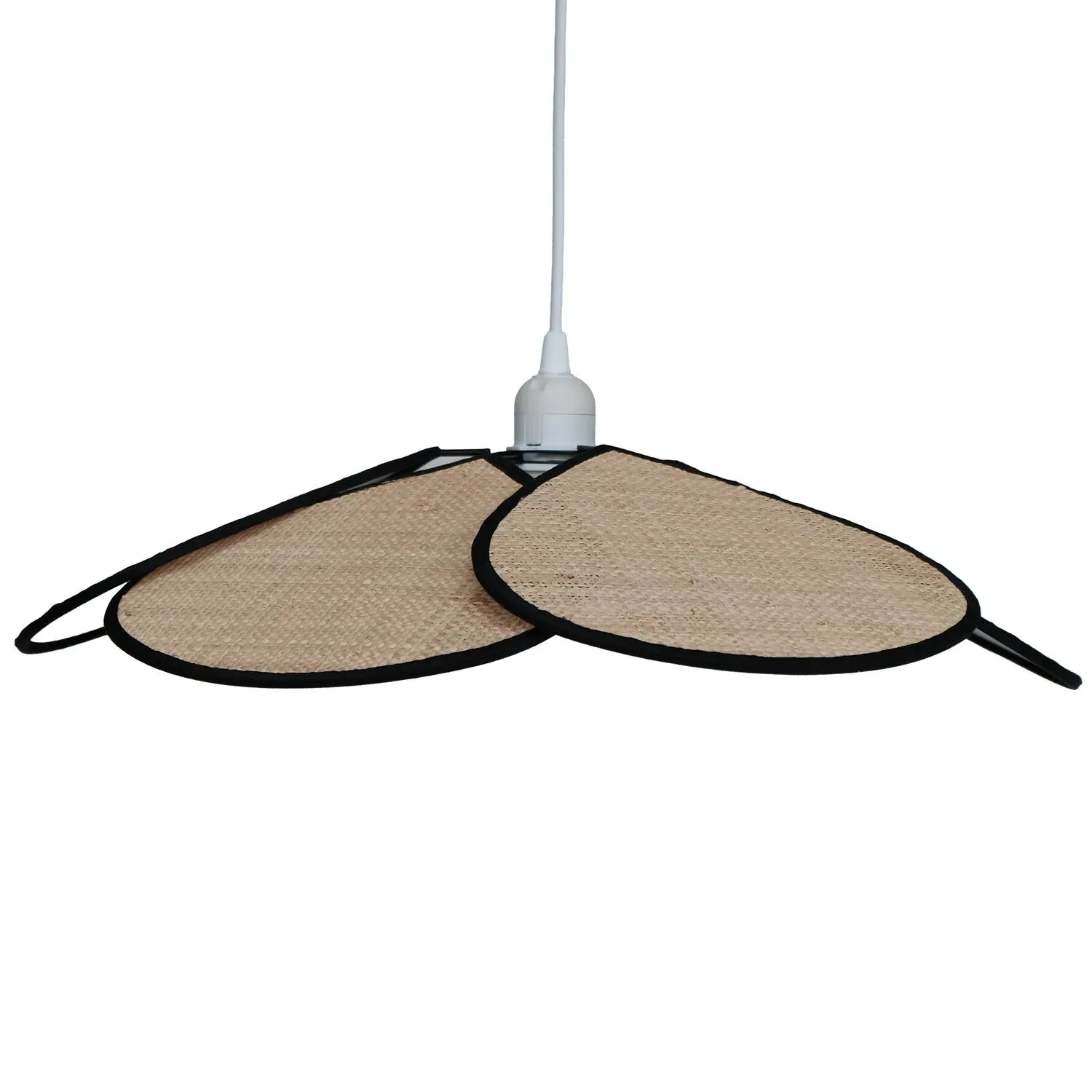 Raylee Pendant Light - Natural, Black image