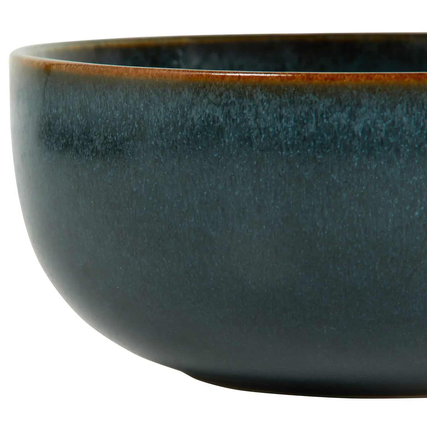 Reactive Glaze Bowl - Dark Blue