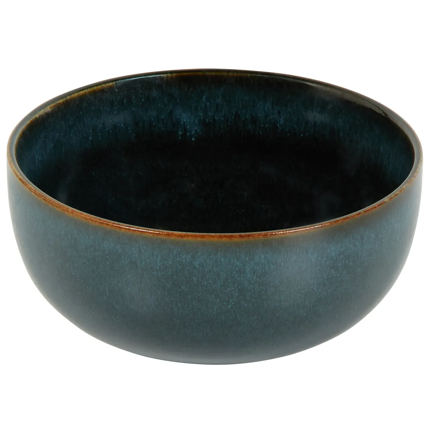 Reactive Glaze Bowl - Dark Blue