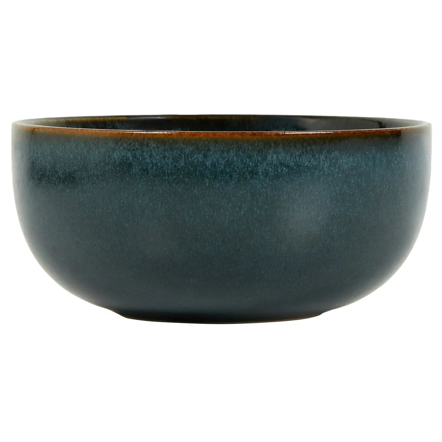 Reactive Glaze Bowl - Dark Blue