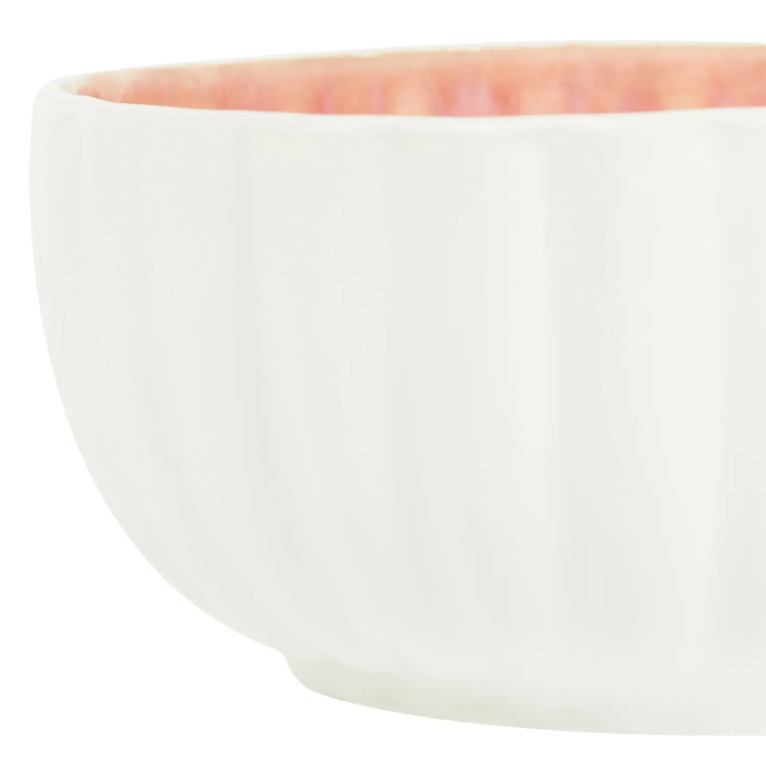 Reactive Glaze Nibble Bowl - Pink