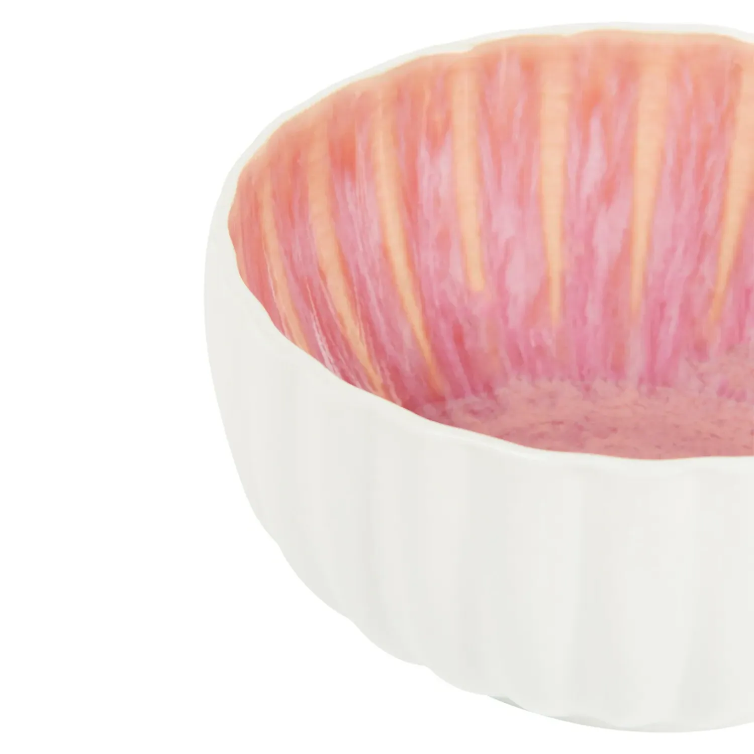Reactive Glaze Nibble Bowl - Pink