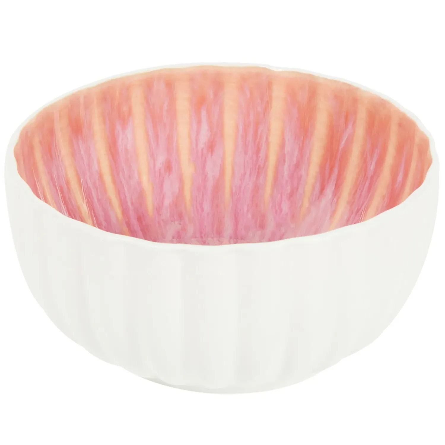 Reactive Glaze Nibble Bowl - Pink