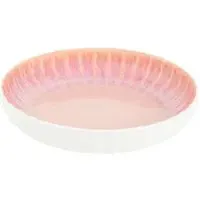 Reactive Glaze Serving Bowl - Pink