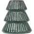 Reactive Glaze Tree Tealight Holder - Green