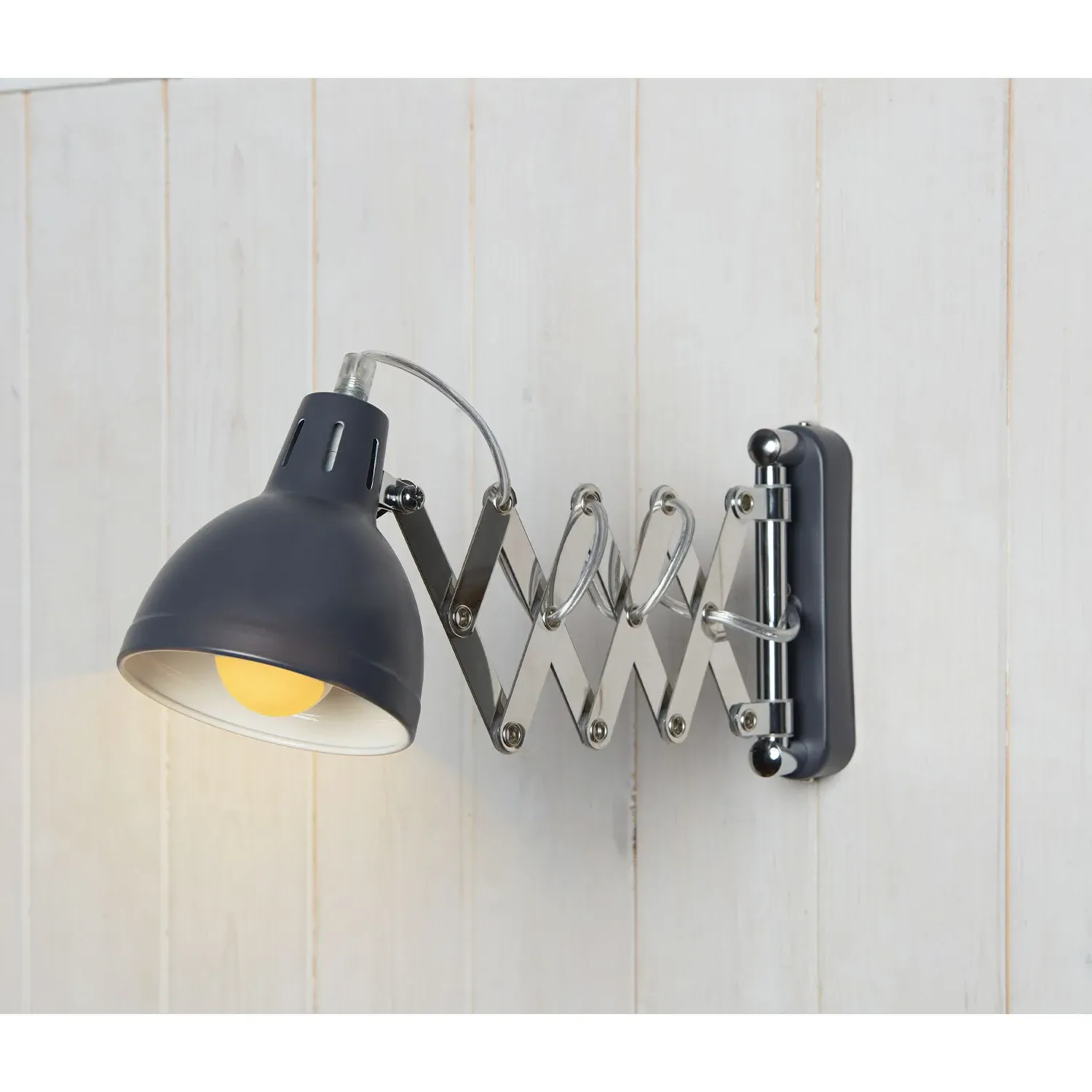 Reah Extending Wall Light - Grey