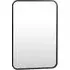 Rectangle Bathroom Mirror - Black