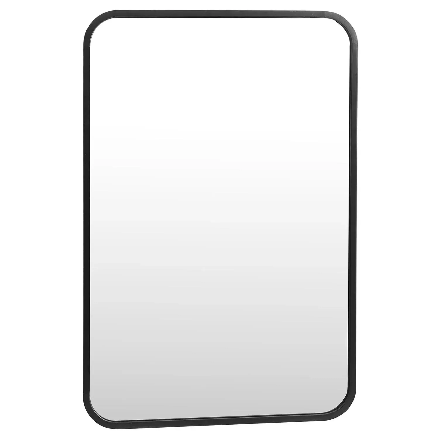 Rectangle Bathroom Mirror - Black