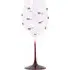 Red Bows Wine Glass - Red