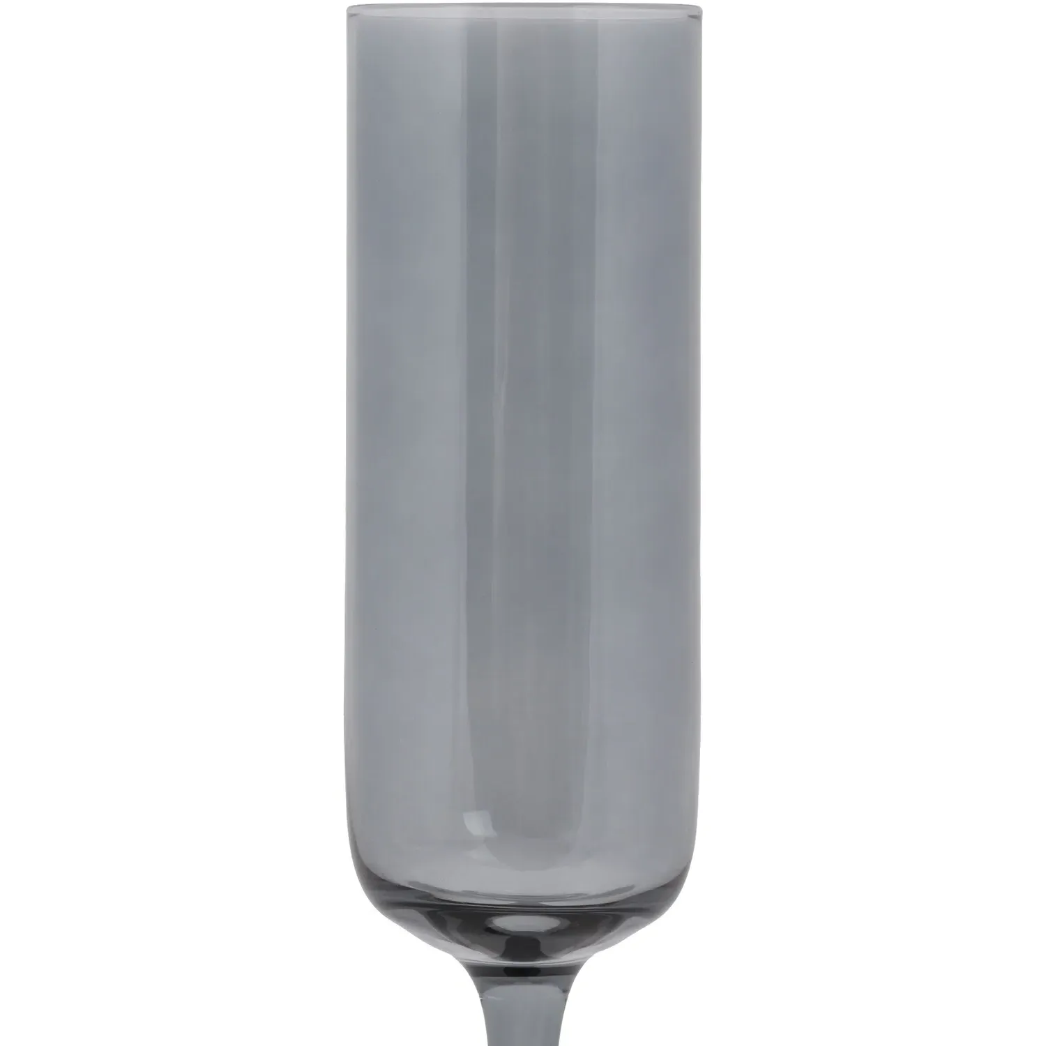 Retreat Set of 4 Champagne Flutes - Smoke