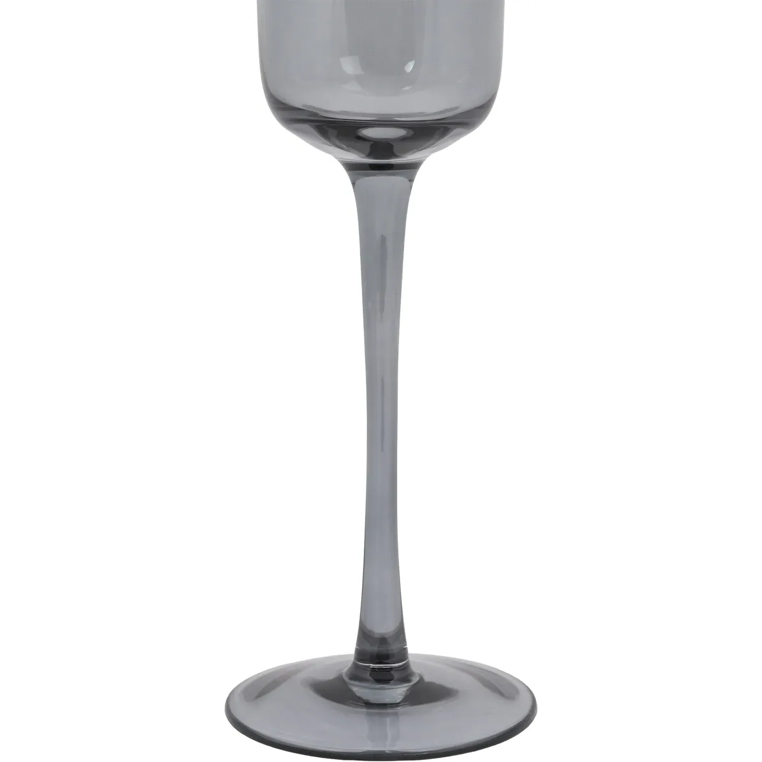 Retreat Set of 4 Champagne Flutes - Smoke