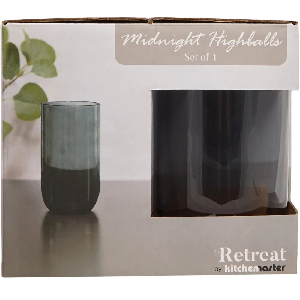 Retreat Set of 4 Tumblers - Smoke