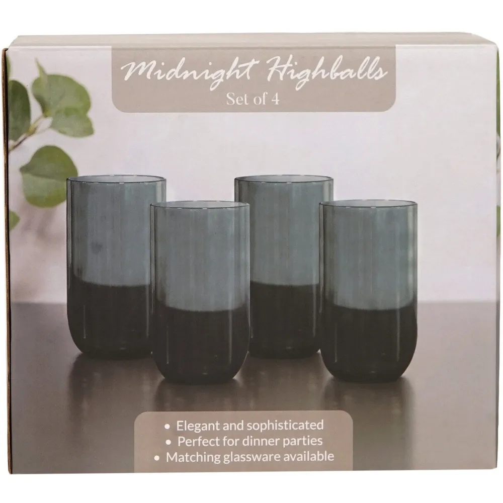 Retreat Set of 4 Tumblers - Smoke