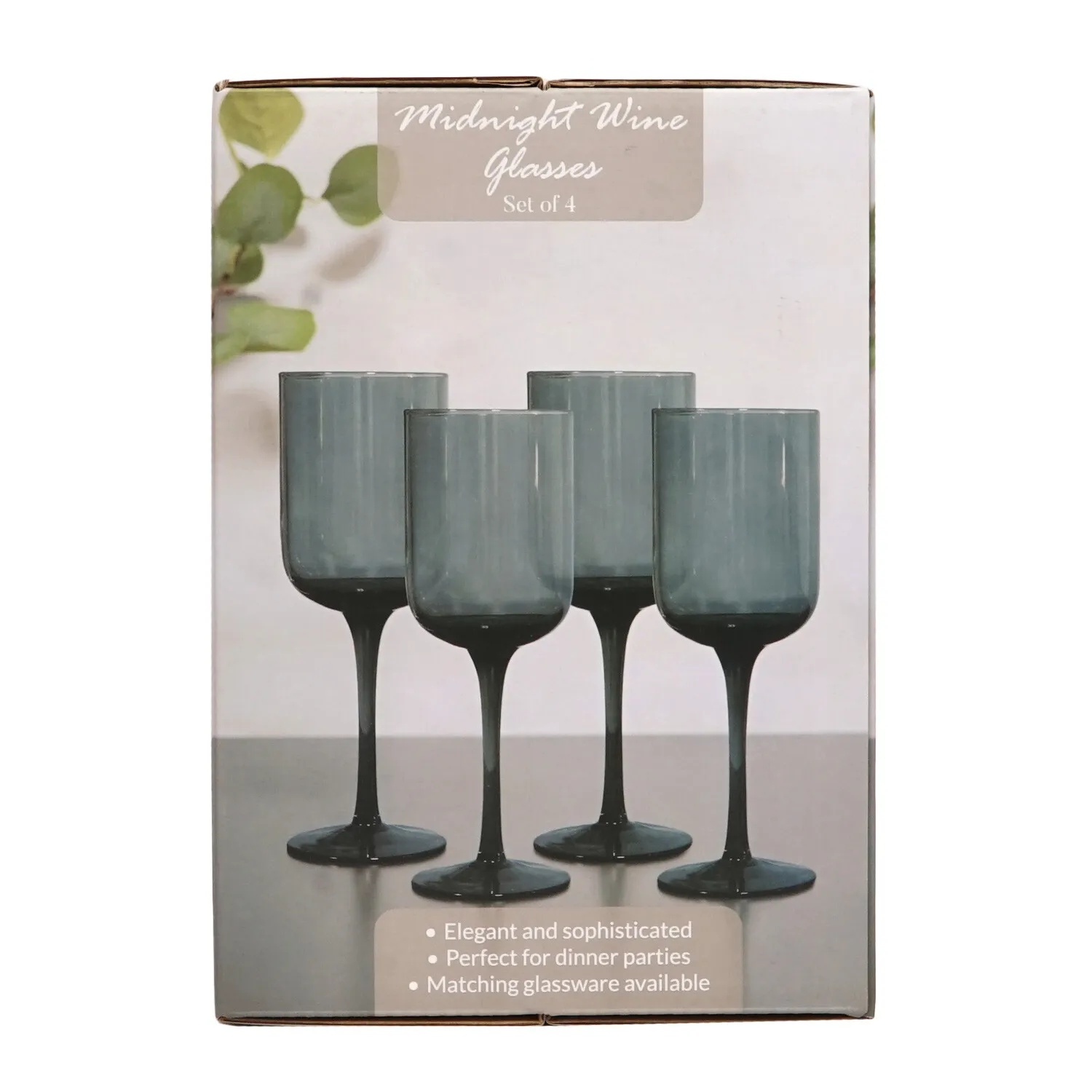Retreat Set of 4 Wine Glasses - Smoke