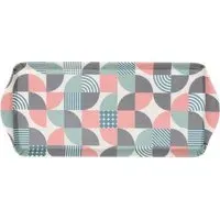 Retro Drinks Tray - Pink