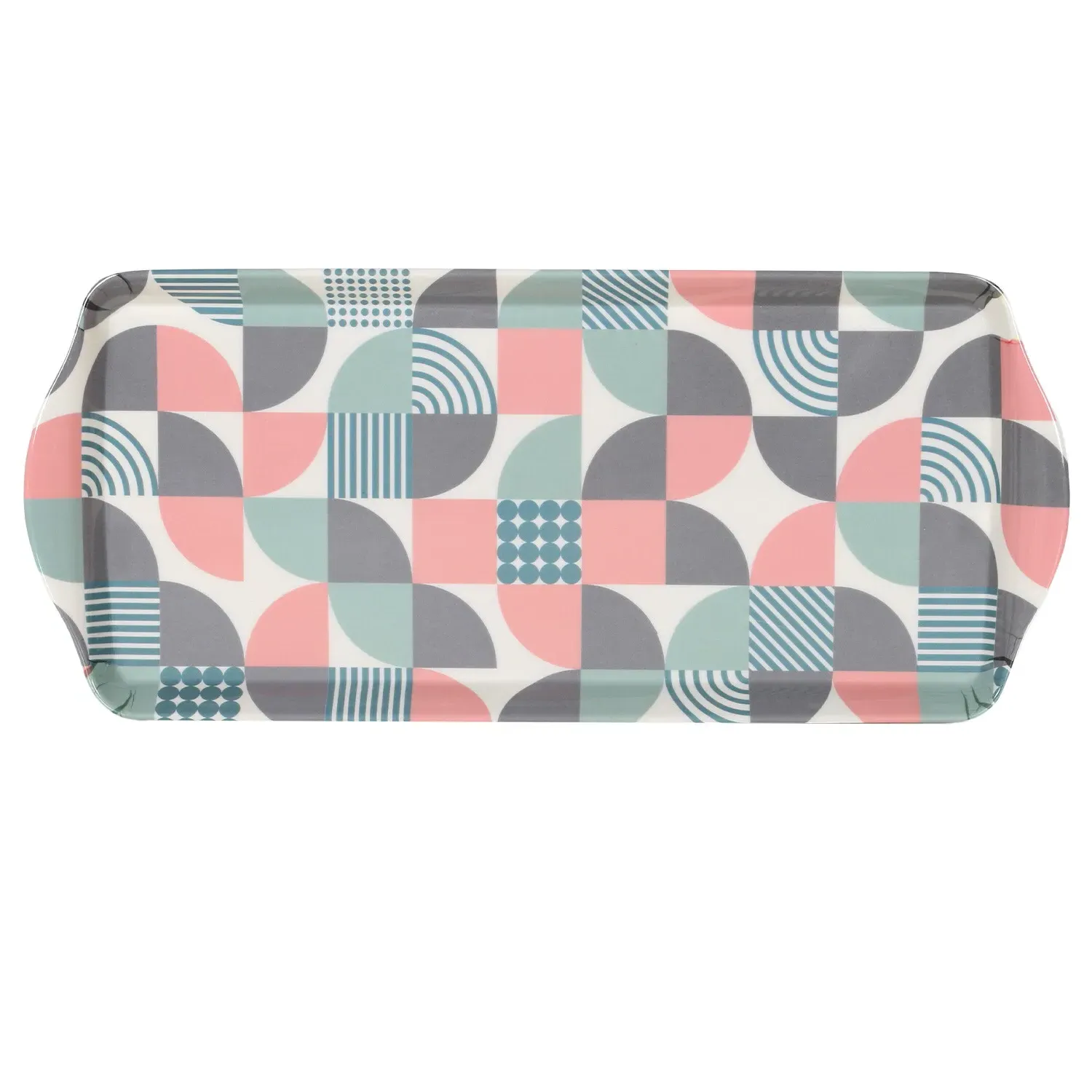 Retro Drinks Tray - Pink image