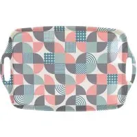 Retro Large Tray - Pink