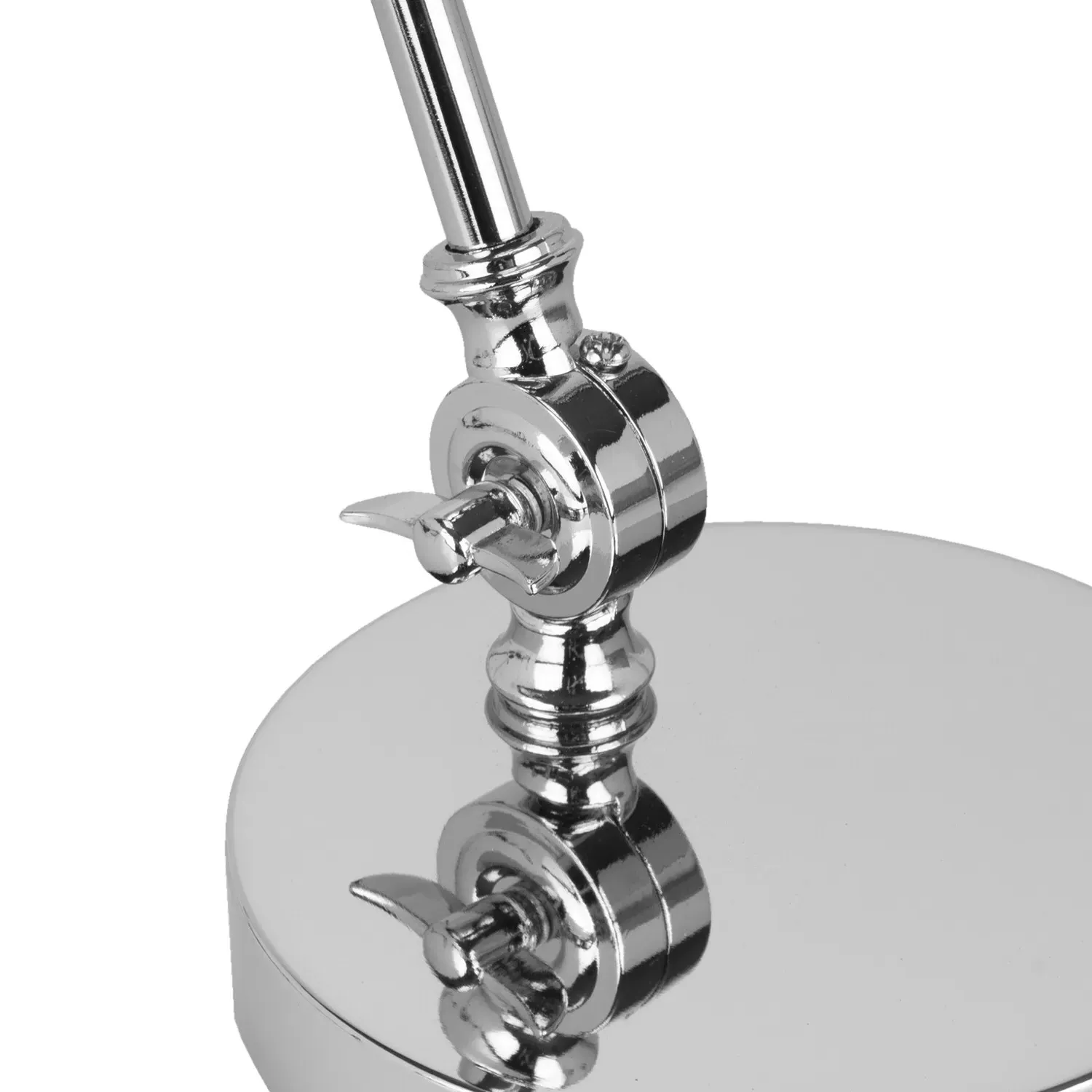 Retro Table Lamp Adjustable Height - Chrome