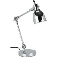 Retro Table Lamp Adjustable Height - Chrome