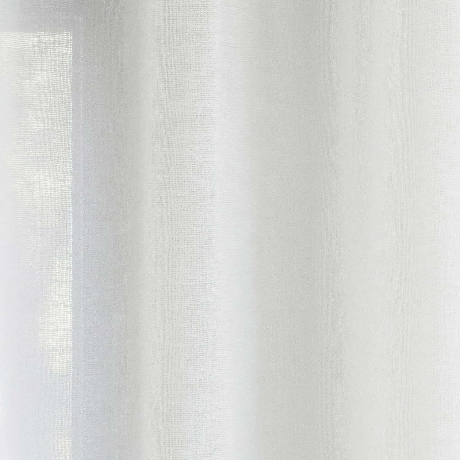 Rhodes Voile Panel Curtain - White