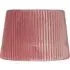 Ribbed Lamp Shade - Dusty Pink