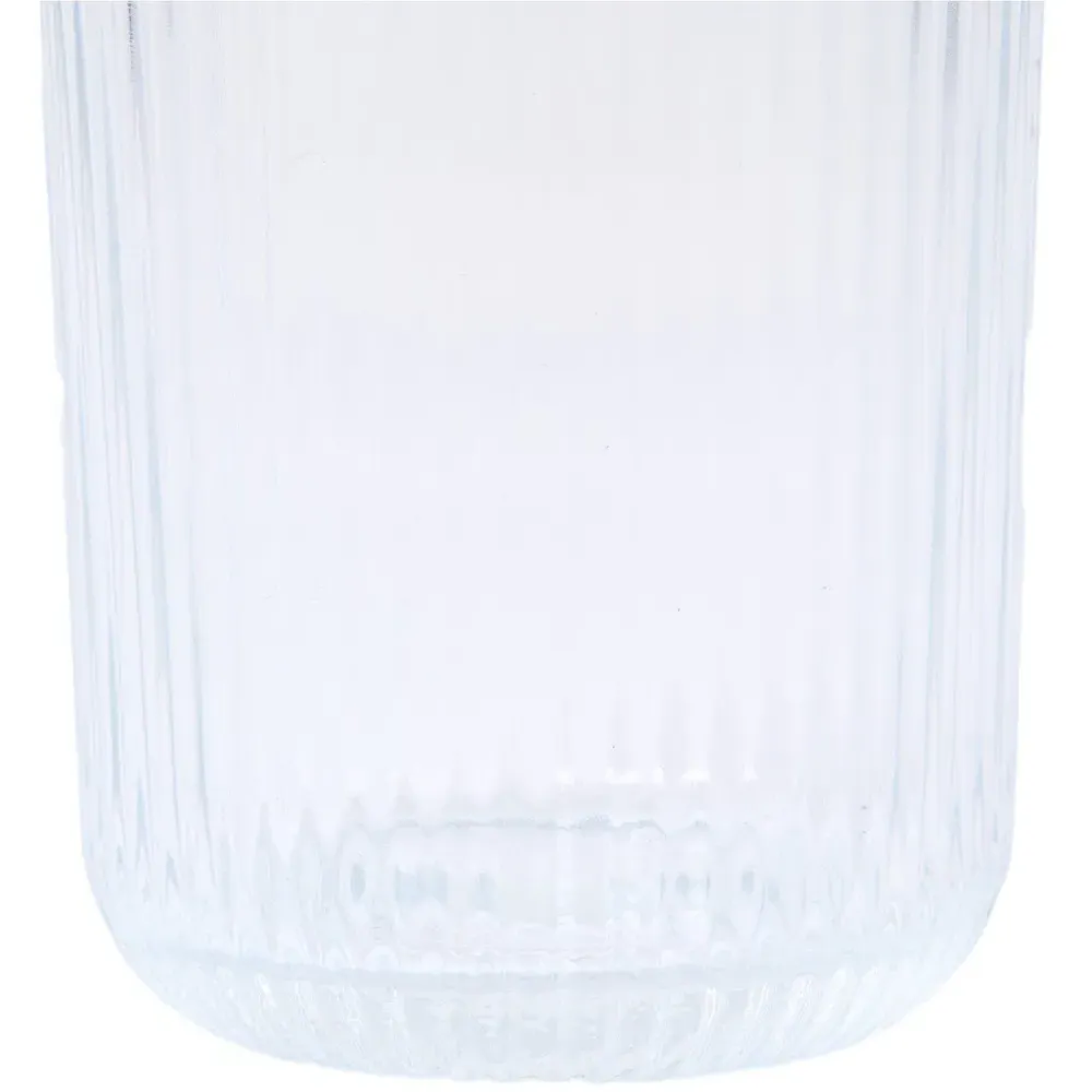 Ribbed Tumbler - Clear, Glass