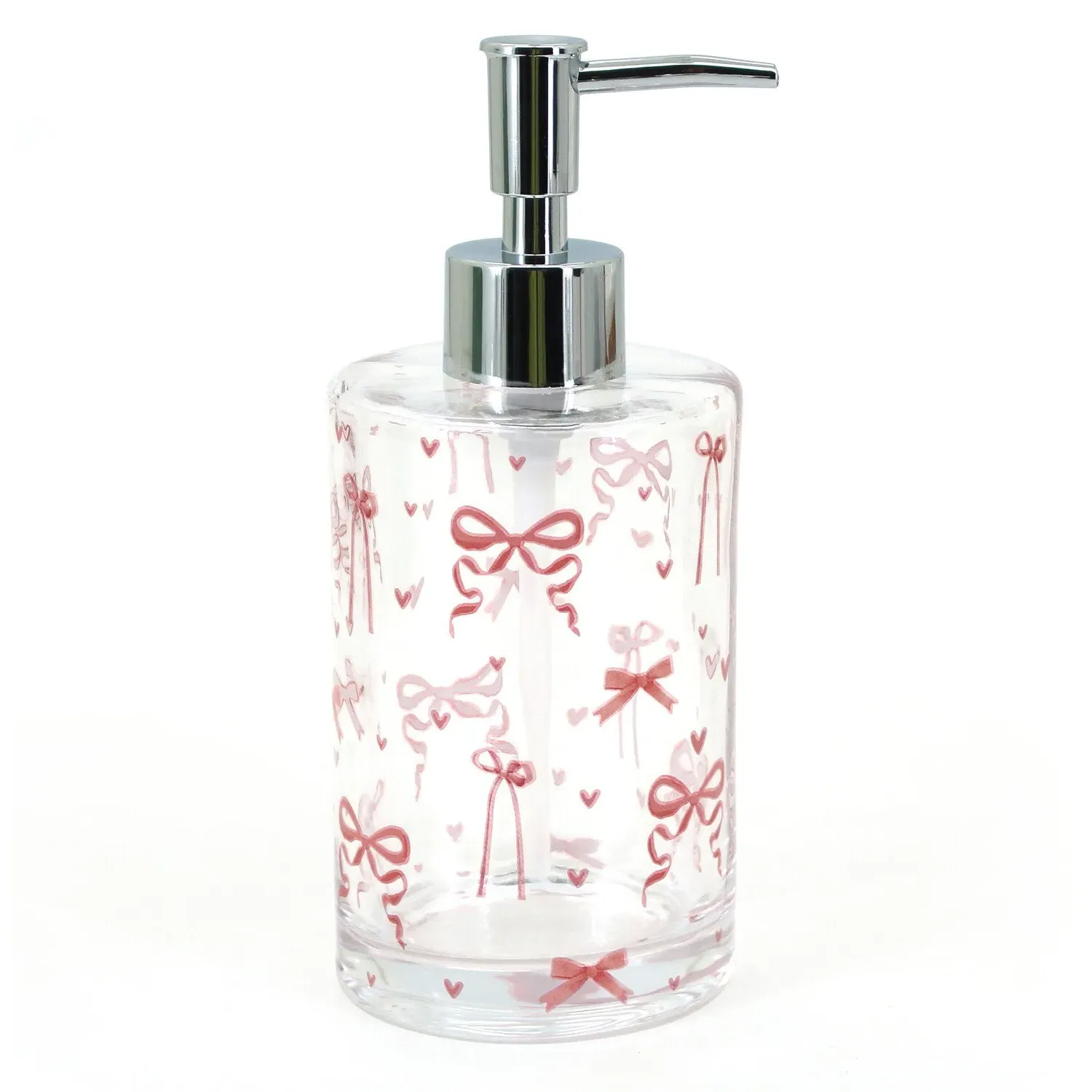 Ribbon Bow Soap Dispenser - Pink image