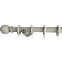 Richmond 240cm Curtain Pole - Antique Grey