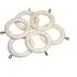 Richmond Curtain Rings - White