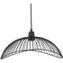 Riley Wired Pendant Light - Black Metal